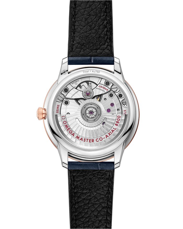 Omega De Ville Prestige 34 mm, Stahl - Sedna™-Gold mit Lederarmband 434.23.34.20.53.001 – Bild 2