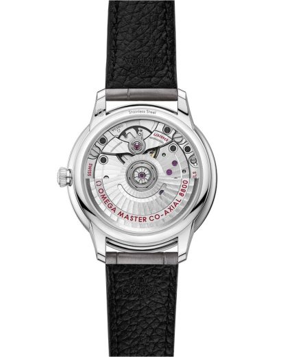 Omega De Ville Prestige 34 mm, Stahl mit Lederarmband 434.13.34.20.52.001 – Bild 2