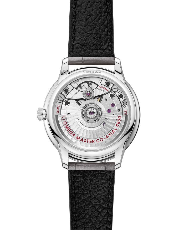Omega De Ville Prestige 34 mm, Stahl mit Lederarmband 434.13.34.20.52.001 – Bild 2