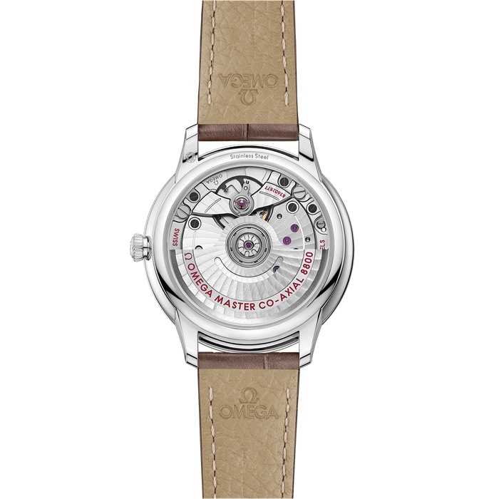 Omega De Ville Prestige 34 mm, Stahl mit Lederarmband 434.13.34.20.52.002 – Bild 2