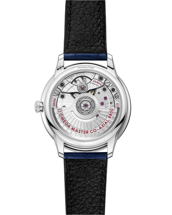 Omega De Ville Prestige 34 mm, Stahl mit Lederarmband 434.13.34.20.53.001 – Bild 2