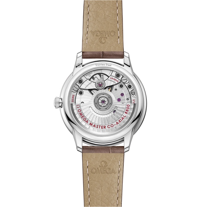 Omega De Ville Prestige 34 mm, Stahl mit Lederarmband 434.13.34.20.55.001 – Bild 2
