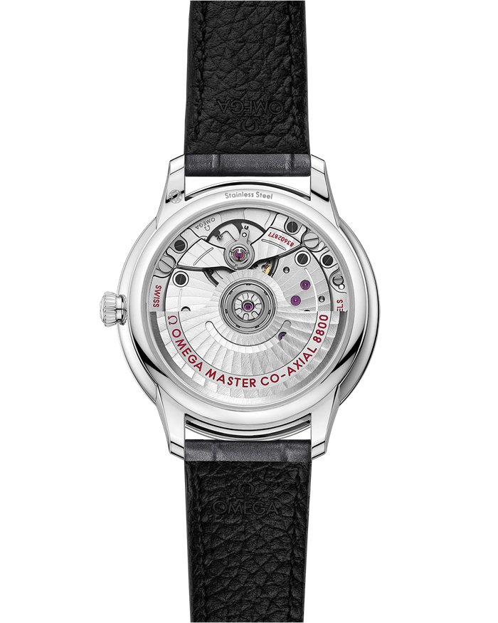 Omega De Ville Prestige 34 mm, Stahl mit Lederarmband 434.13.34.20.57.001 – Bild 2