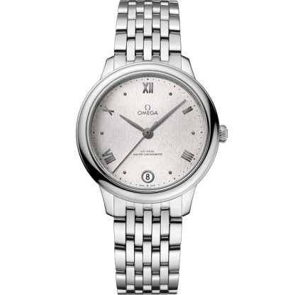 Omega De Ville Prestige 34 mm, Stahl mit Stahlarmband 434.10.34.20.02.001