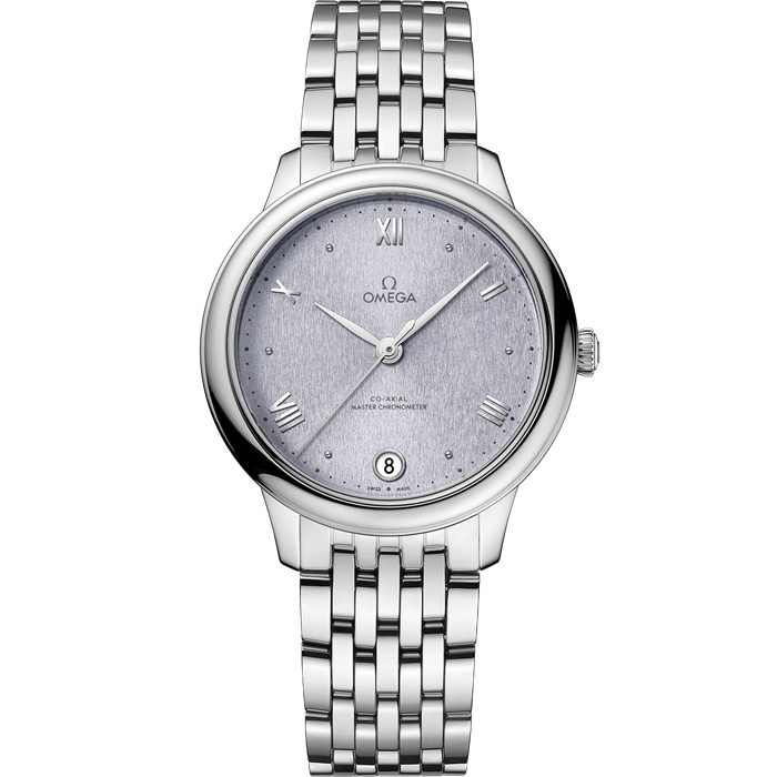 Omega De Ville Prestige 34 mm, Stahl mit Stahlarmband 434.10.34.20.03.001