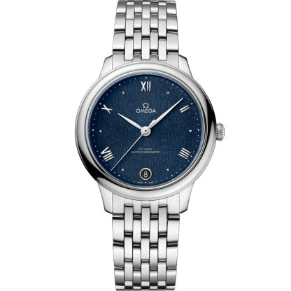 Omega De Ville Prestige 34 mm, Stahl mit Stahlarmband 434.10.34.20.03.002