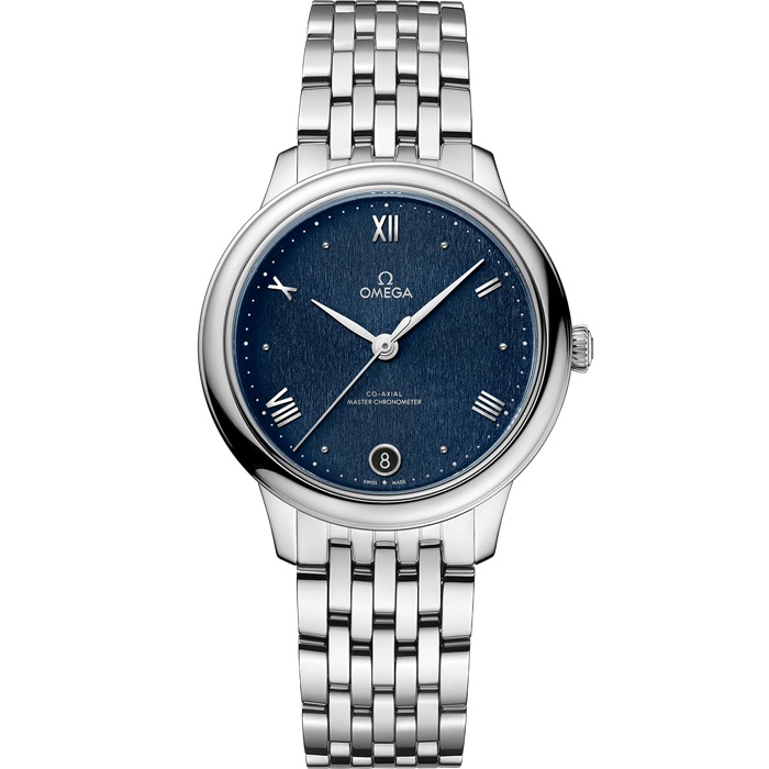 Omega De Ville Prestige 34 mm, Stahl mit Stahlarmband 434.10.34.20.03.002