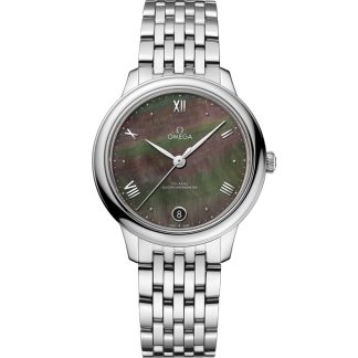 Omega De Ville Prestige 34 mm, Stahl mit Stahlarmband 434.10.34.20.07.001