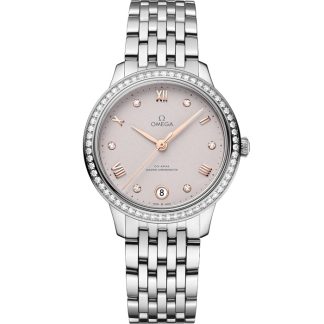 Omega De Ville Prestige 34 mm, Stahl mit Stahlarmband 434.15.34.20.52.002