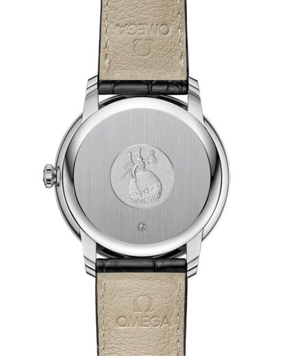 Omega De Ville Prestige 39,5 mm, Stahl mit Lederarmband 424.13.40.20.01.002 – Bild 2