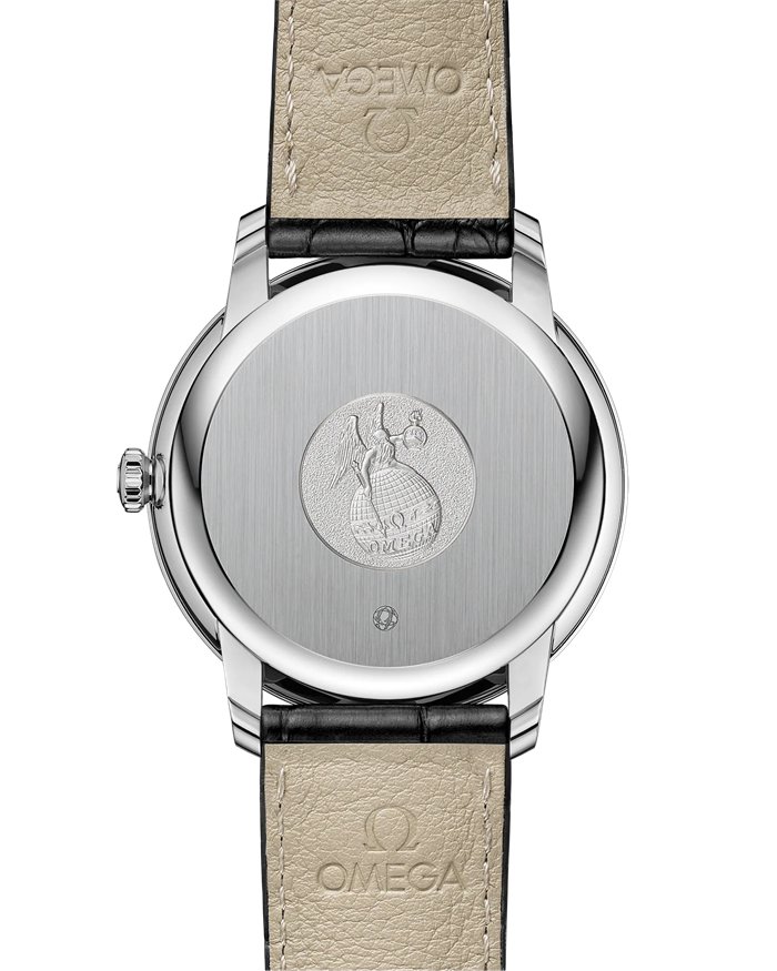 Omega De Ville Prestige 39,5 mm, Stahl mit Lederarmband 424.13.40.20.01.002 – Bild 2
