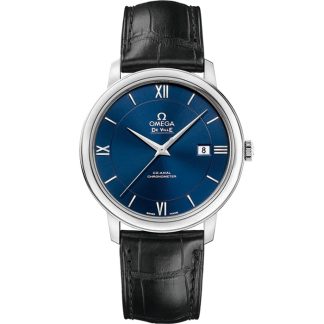 Omega De Ville Prestige 39,5 mm, Stahl mit Lederarmband 424.13.40.20.03.001