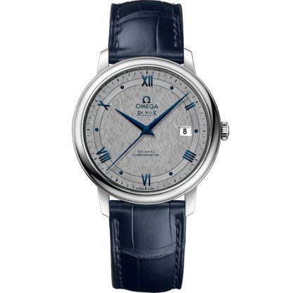 Omega De Ville Prestige 39,5 mm, Stahl mit Lederarmband 424.13.40.20.06.002