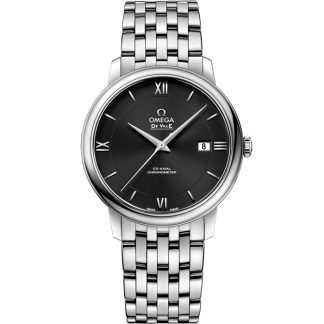 Omega De Ville Prestige 39,5 mm, Stahl mit Stahlarmband 424.10.40.20.01.001