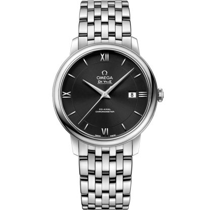 Omega De Ville Prestige 39,5 mm, Stahl mit Stahlarmband 424.10.40.20.01.001