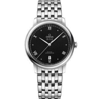 Omega De Ville Prestige 39,5 mm, Stahl mit Stahlarmband 424.10.40.20.01.002