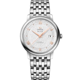 Omega De Ville Prestige 39,5 mm, Stahl mit Stahlarmband 424.10.40.20.02.004
