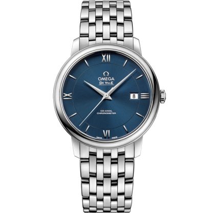 Omega De Ville Prestige 39,5 mm, Stahl mit Stahlarmband 424.10.40.20.03.001