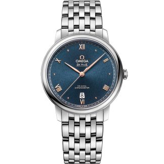 Omega De Ville Prestige 39,5 mm, Stahl mit Stahlarmband 424.10.40.20.03.004
