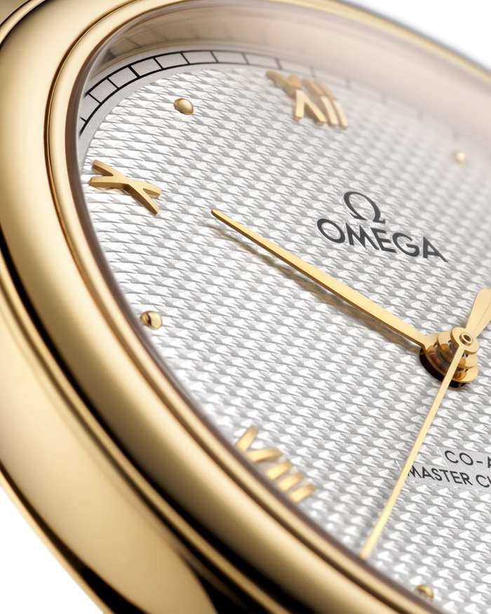 Omega De Ville Prestige 40 mm, Gelbgold mit Lederarmband 434.53.40.20.02.002 – Bild 3