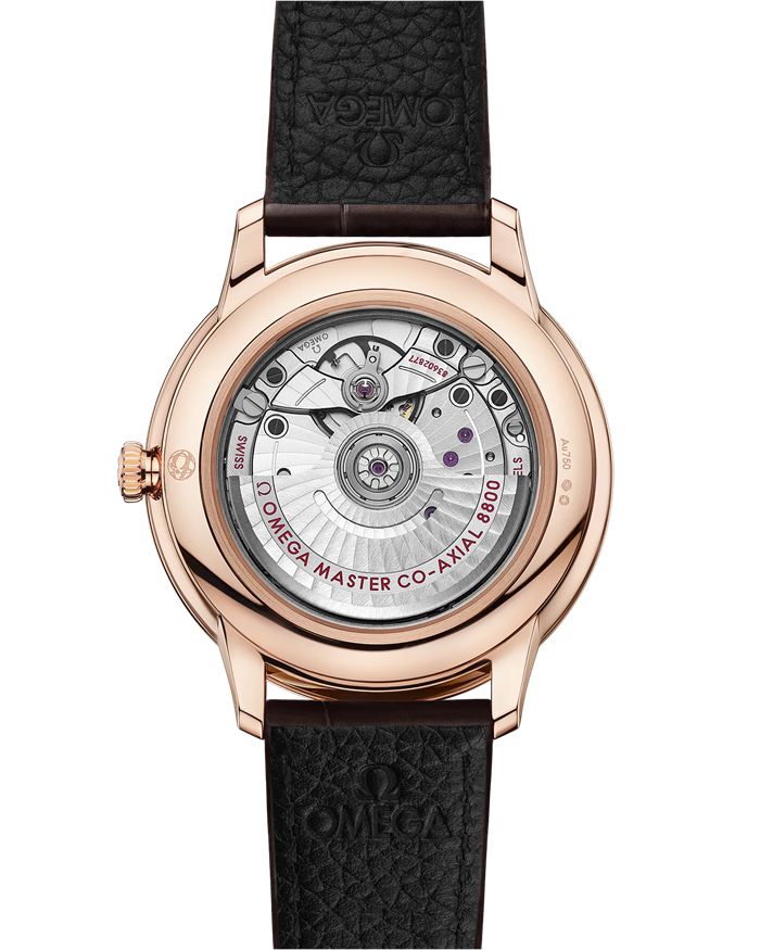 Omega De Ville Prestige 40 mm, Sedna™-Gold mit Lederarmband 434.53.40.20.02.001 – Bild 2