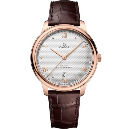 Omega De Ville Prestige 40 mm, Sedna™-Gold mit Lederarmband 434.53.40.20.02.001