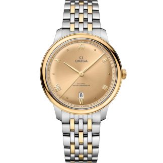 Omega De Ville Prestige 40 mm, Stahl - Gelbgold mit Gelbgoldband 434.20.40.20.08.001