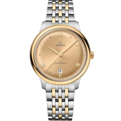 Omega De Ville Prestige 40 mm, Stahl - Gelbgold mit Gelbgoldband 434.20.40.20.08.001