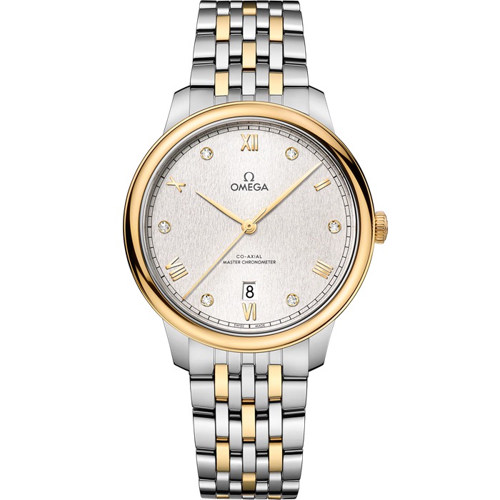 Omega De Ville Prestige 40 mm, Stahl - Gelbgold mit Gelbgoldband 434.20.40.20.52.001