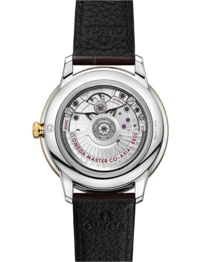 Omega De Ville Prestige 40 mm, Stahl - Gelbgold mit Lederarmband 434.23.40.20.08.001 – Bild 2