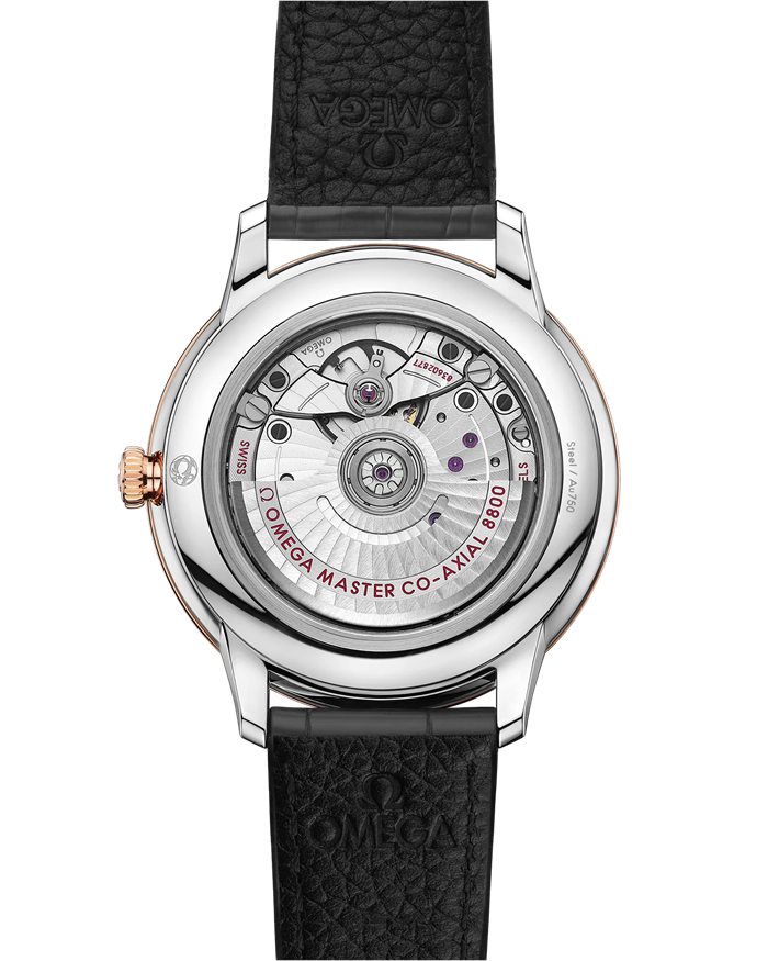 Omega De Ville Prestige 40 mm, Stahl - Sedna™-Gold mit Lederarmband 434.23.40.20.06.001 – Bild 2