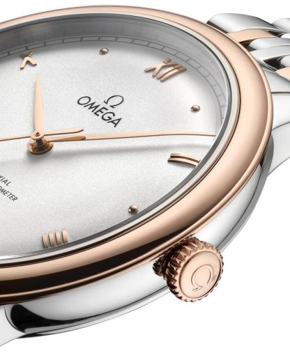 Omega De Ville Prestige 40 mm, Stahl - Sedna™-Gold mit Stahl- und Sedna™-Goldband 434.20.40.20.02.001 – Bild 3