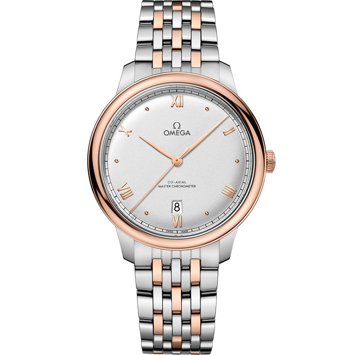 Omega De Ville Prestige 40 mm, Stahl - Sedna™-Gold mit Stahl- und Sedna™-Goldband 434.20.40.20.02.001
