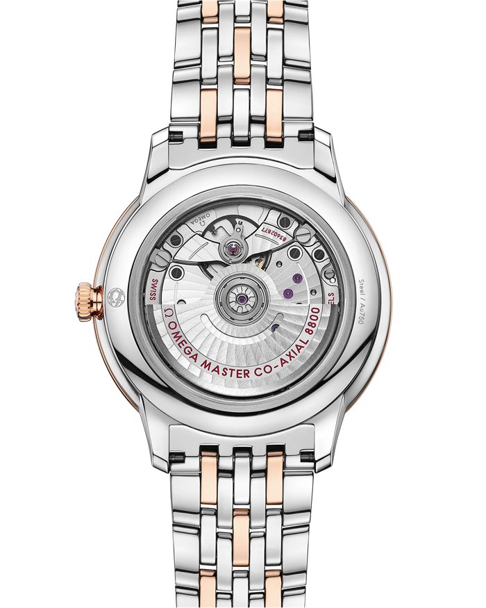 Omega De Ville Prestige 40 mm, Stahl - Sedna™-Gold mit Stahl- und Sedna™-Goldband 434.20.40.20.59.001 – Bild 2