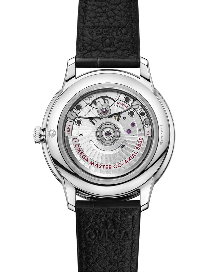 Omega De Ville Prestige 40 mm, Stahl mit Lederarmband 434.13.40.20.02.001 – Bild 2