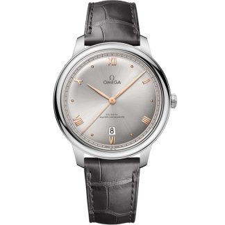 Omega De Ville Prestige 40 mm, Stahl mit Lederarmband 434.13.40.20.06.001