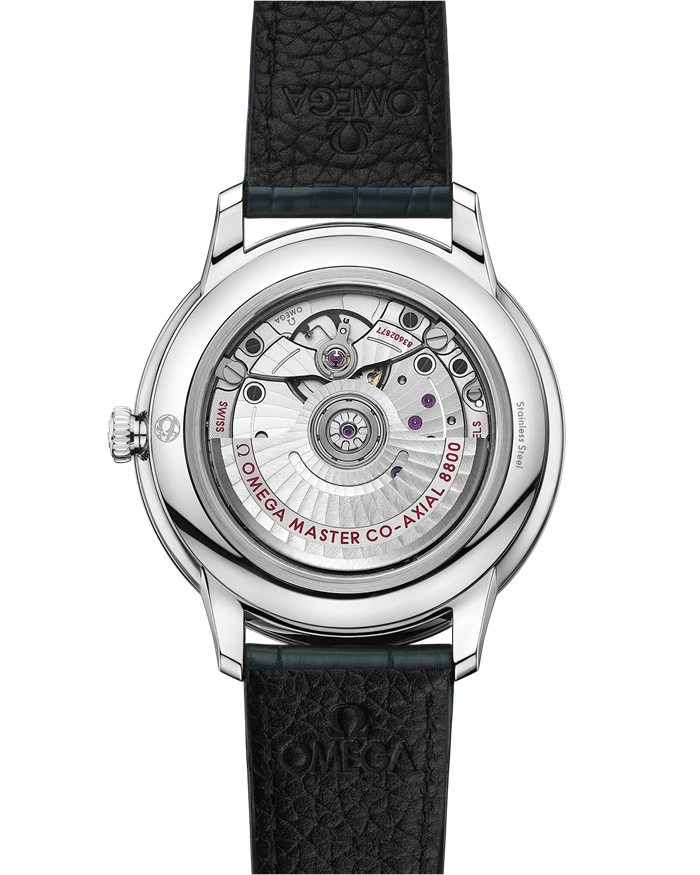 Omega De Ville Prestige 40 mm, Stahl mit Lederarmband 434.13.40.20.10.001 – Bild 2