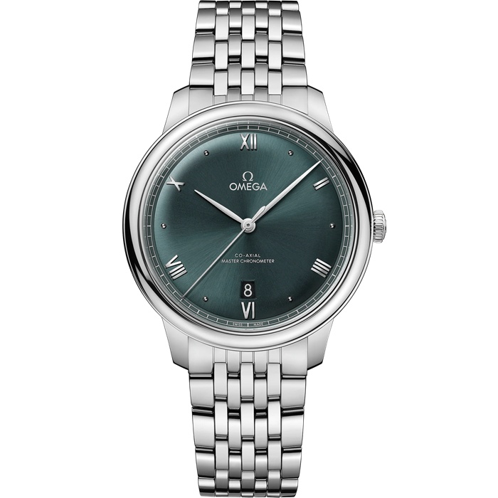 Omega De Ville Prestige 40 mm, Stahl mit Stahlarmband 434.10.40.20.10.001