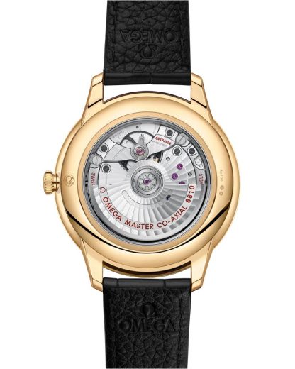 Omega De Ville Prestige 41 mm, Gelbgold mit Lederarmband 434.53.41.21.10.001 – Bild 2