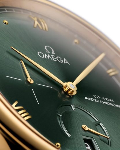 Omega De Ville Prestige 41 mm, Gelbgold mit Lederarmband 434.53.41.21.10.001 – Bild 3
