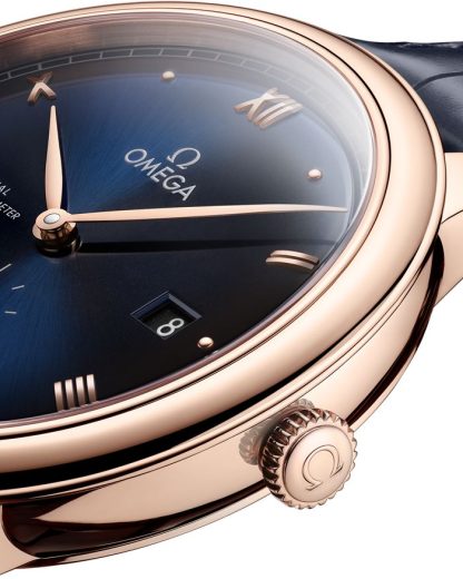 Omega De Ville Prestige 41 mm, Sedna™-Gold mit Lederarmband 434.53.41.20.03.001 – Bild 3