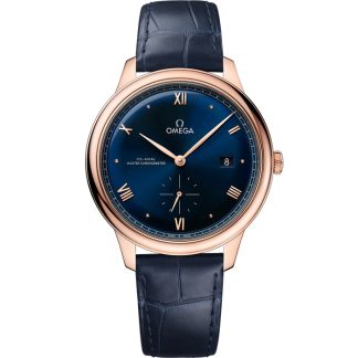 Omega De Ville Prestige 41 mm, Sedna™-Gold mit Lederarmband 434.53.41.20.03.001