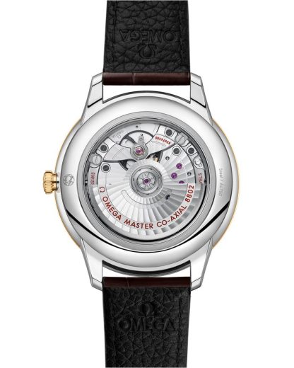 Omega De Ville Prestige 41 mm, Stahl - Gelbgold mit Lederarmband 434.23.41.20.08.001 – Bild 2