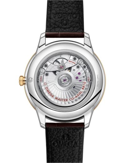Omega De Ville Prestige 41 mm, Stahl - Gelbgold mit Lederarmband 434.23.41.21.02.001 – Bild 2