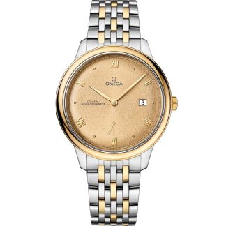 Omega De Ville Prestige 41 mm, Stahl - Gelbgold mit Stahl- und Gelbgoldband 434.20.41.20.08.001