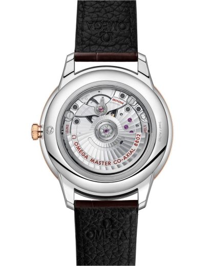 Omega De Ville Prestige 41 mm, Stahl - Sedna™-Gold mit Lederarmband 434.23.41.20.02.001 – Bild 2