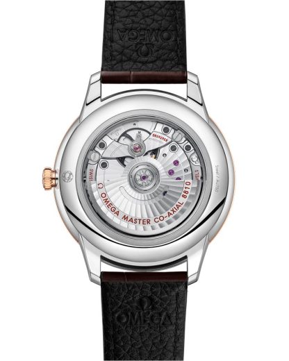 Omega De Ville Prestige 41 mm, Stahl - Sedna™-Gold mit Lederarmband 434.23.41.21.09.001 – Bild 2