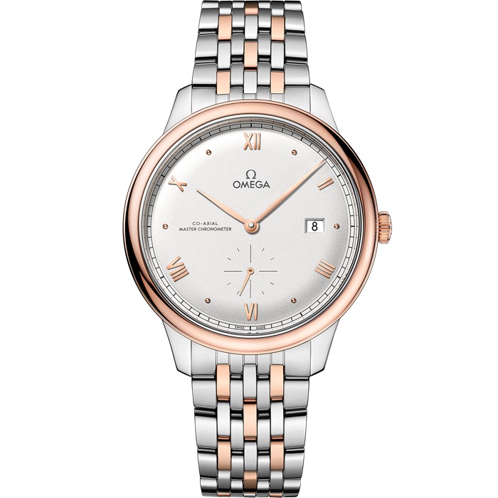 Omega De Ville Prestige 41 mm, Stahl - Sedna™-Gold mit Stahl- und Sedna™-Goldband 434.20.41.20.02.001