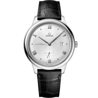 Omega De Ville Prestige 41 mm, Stahl mit Lederarmband 434.13.41.20.02.001