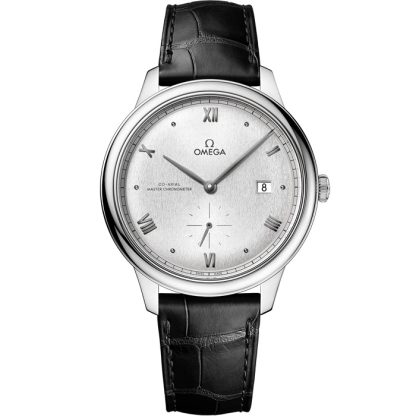 Omega De Ville Prestige 41 mm, Stahl mit Lederarmband 434.13.41.20.02.001
